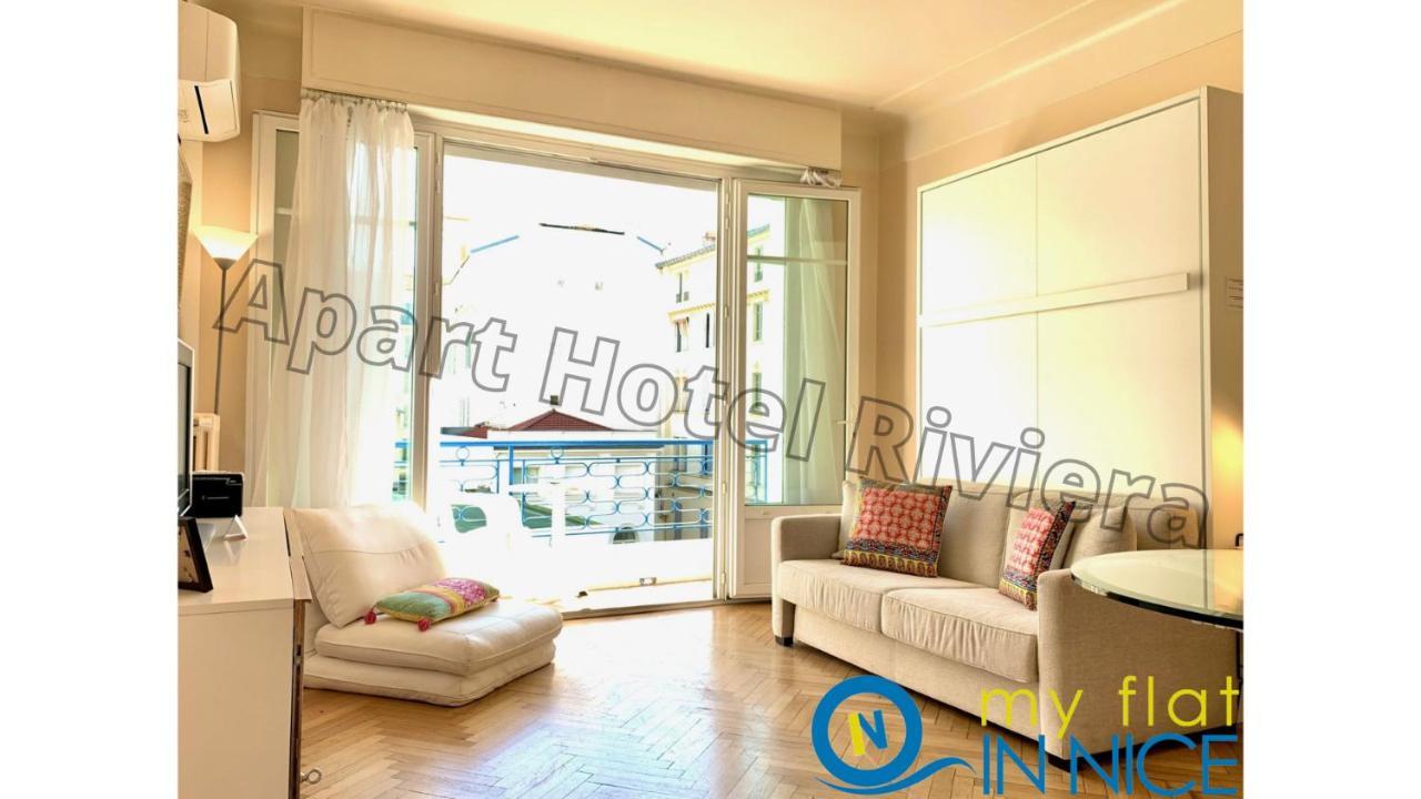 Aparthotel Riviera - Hyper Centre Ville - Studio Superieur Ac Avec Balcon Et Apercu Mer - Balcon Massenet 1 Nice Exterior photo